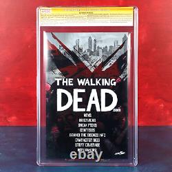 Walking Dead Image #1 CGC 9.8 SS Ethan Van Sciver Signed B&W Con Exclusive 2013