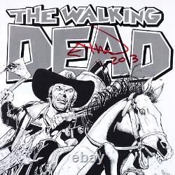 Walking Dead Image #1 CGC 9.8 SS Ethan Van Sciver Signed B&W Con Exclusive 2013