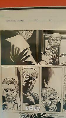 Walking Dead Issue 102, p14 Original Comic Art Rick Grimes Ammo Charlie Adlard