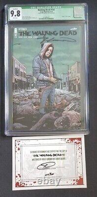 Walking Dead Key #192 CGC 9.8 X2 Signature Series 1st Print Robert Kirkman SDCC