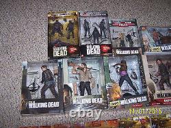 Walking Dead McFarlane Figures Complete Set Lot Series 1-10 Exclusive Color Tops