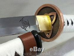 Walking Dead Samurai Sword Japan Katana High Carbon Steel Sharp Blade Hand Forge