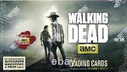 Walking Dead Season 4 Part 1 Trading Card Box 24 Packs Factory Sealed 2016