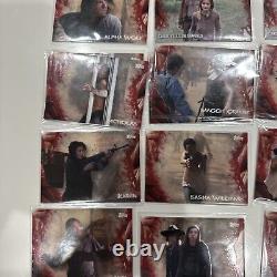 Walking Dead Survival Box Lot of 193 cards Includes short prints and subsets