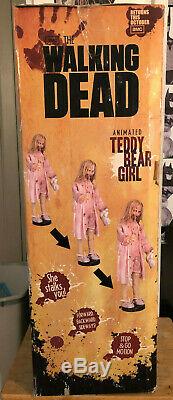 Walking Dead Teddy Bear Girl 5 Foot Animatronic Life Size Zombie Doll New Sealed