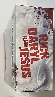 Walking Dead Tv Daryl, Rick, & Jesus DLX Allies Action Figure Set! McFarlane