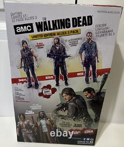 Walking Dead Tv Daryl, Rick, & Jesus DLX Allies Action Figure Set! McFarlane