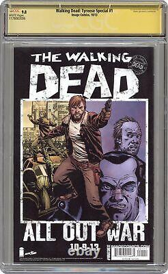 Walking Dead Tyreese Special #1 CGC 9.8 SS Chad Coleman 2013 1178083006