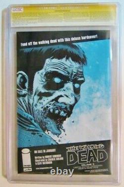 Walking Dead Weekly 1 Convention Edition SS CGC 9.8 Signed Kirkman Bernthal Yeun