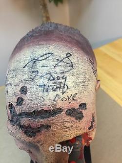 Walking Dead Zombie Head Autograph Signed JSA PSA Norman Reedus Scott Wilson
