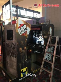 Walking Dead arcade game from Raw Thrills LIGHT USE