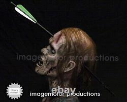 Walking Dead crossbow arrow bolt Zombie walker bust prop 11 scale