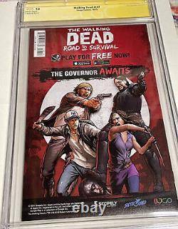 Walking dead #147 CGC 9.8 signed by Gaudiano and Adlard