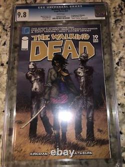 Walking dead 19 cgc 9.8 White Pages. First Michonne