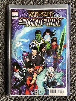 War Of the Realms New Agents Of Atlas #1 Zircher Incentive Variant (150)