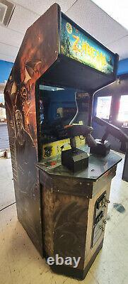 ZOMBIE RAID Full Size Arcade Shooting Game WORKS! Walking Dead Zombie Game