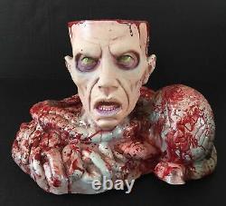 Zombie Brain Torso Candy Bowl Dish Centerpiece Walking Dead Horror Halloween New