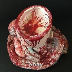 Zombie Brain Torso Candy Bowl Dish Centerpiece Walking Dead Horror Halloween New