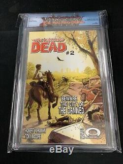 # 1 Walking Dead Cgc 9.4 1er Print 2003 1er Rick Grimes! Kirkman Comic