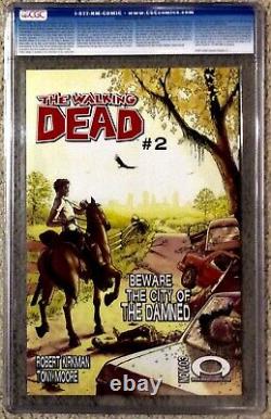 2003 The Walking Dead #1 Black Mature Étiquette Retire Cgc 9,8 Est 2 000 Impressions