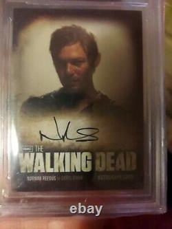 2012 The Walking Dead Saison 2 #a5 Norman Reedus Auto