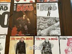 21 The Walking Dead Clés Questions / Variantes / Comic Con Exclusivités Couvertures En Un Seul Lot