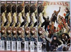 7x Copies Éternes #2 Phil Jimenez 125 Variant Marvel Comics 2021 Avengers