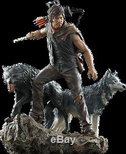 Amc The Walking Dead Daryl Dixon & The Wolves Statuehorrortvgentle Giantnib