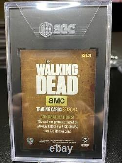 Auto 2016 Tops The Walking Dead Andrew Lincoln En Tant Que Rick Grimes Saison 4 Sgc 8.5