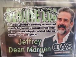 Autographié Lucille Bat The Walking Dead Negan Jeffrey Dean Morgan Authentic
