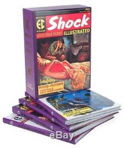Bibliothèque Hardcover Ec Picto Fiction Set Complet Illustrated Slipcase Hc Srp $ 150