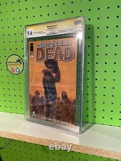 Cgc Ss 9.6 The Walking Dead #1 Signé Par Andrew Lincoln Rick Auto Wizard Variante