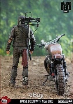 Daryl Dixon Personnalisé New Bike Motorrad The Walking Dead Action Figur Mcfarlane