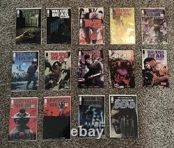 ÉNORME Lot de bandes dessinées The Walking Dead 71 Volumes TOTAUX zombies marvel dc image