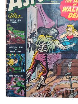ÉTONNANT #10 PRÉ-CODE HORROR (1952) JOYAU RARE Horreur Science-fiction Walking Dead