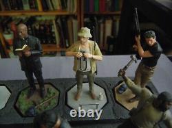 Eaglemoss THE WALKING DEAD Support d'affichage de figurines de collection avec 12 figurines SANS BOÎTE