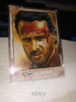 Esquisse de Rick Grimes de Walking Dead 1/1