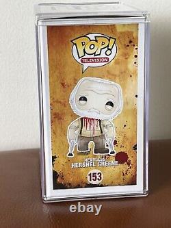 FUNKO POP! Walking Dead HERSHEL GREENE (SANS TÊTE) #153 RARE ET ÉPUISÉ Livraison gratuite