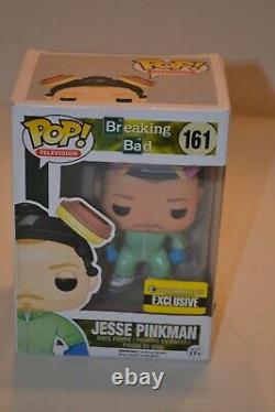 Funko Pop Breaking Bad #161 Jesse Pinkman Vert Hazmat Ee Exclusive