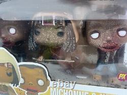 Funko Pop! Télévision Michonne Et Ses Animaux De Compagnie Vinyle Figure 3 Pc The Walking Dead