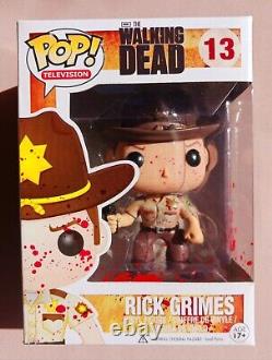 Funko Pop! Télévision The Walking Dead Rick Grimes #13 Sanglant