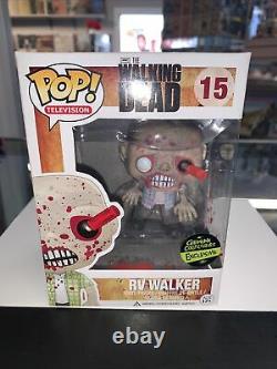 Funko Pop! The Walking Dead Rv Walker #15 Bloody Gemini Exclusive Limited 1000