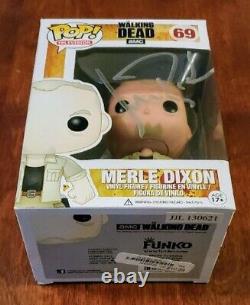 Funko Pop! Tv The Walking Dead Merle Dixon #69 Avec étui de protection rigide Pop