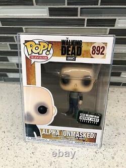 Funko Pop! Walking Dead Alpha (unmasked) #893 Drop D'approvisionnement Exclusif