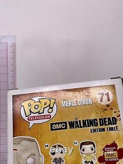 Funko Pop authentique ! The Walking Dead Merle Dixon (Walker) #71 VOIR LES PHOTOS A03