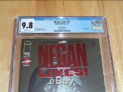 Image Comics / Skybound The Walking Dead Negan Lives Feuille Rouge Cgc 9.8! 1/500