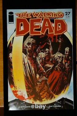 Image Comics The Walking Dead #27 1er Tirage Premier Gouverneur Numéro Clé Rare Nm Nouveau
