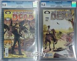 Image The Walking Dead # 1 Et # 2 Les Deux Cgc 9.8 Premières Impressions! Livraison Gratuite