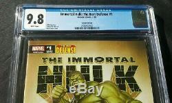 Immortal Hulk 1 9.8 Cgc Variant150 Adi Granov Meilleure Défense 2 0 1 9 Incredible