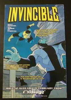 Invincible # 1 Image Comics Kirkman Créateur De The Walking Dead, Oblivion Chanson